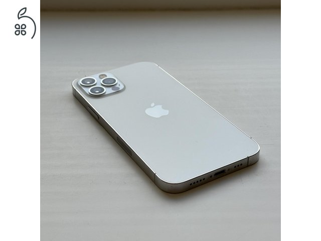 GYÖNYÖRŰ iPhone 12 Pro 128GB Silver - 1 ÉV GARANCIA - Kártyafüggetlen, 94% Akkumulátor