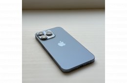 GYÖNYÖRŰ iPhone 13 Pro 512GB Sierra Blue - 1 ÉV GARANCIA , Kártyafüggetlen , 100% akkumulátor