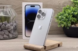 Hibátlan iPhone 14 Pro Silver 128GB 1 ÉV Garanciával Számlával