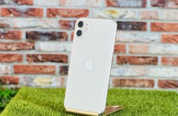 Eladó iPhone 11 64 GB White 100% aksi szép állapotú - 12 HÓ GARANCIA - 121