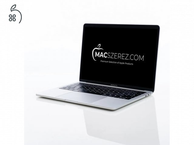 MacSzerez.com - 2018 MacBook Pro 13 CTO / i7 / 16GB / 256GB / Magyar bill. / Ezüst szín