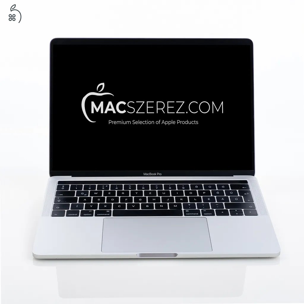 MacSzerez.com - 2018 MacBook Pro 13 CTO / i7 / 16GB / 256GB / Magyar bill. / Ezüst szín