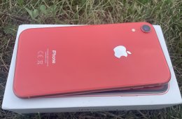 iPhone XR 64GB kártyafüggetlen, szép állapotban - korall színű