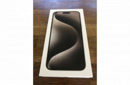 iPhone 15 Pro 128GB - (Natur titan) - Csak 1db!