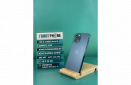 !! 1 ÉV GARANCIA !! iPhone 12 Pro Pacific Blue 256 GB – BM20353 – 100% AKKU