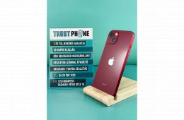 !! 1 ÉV GARANCIA !! iPhone 13 Mini PRODUCT RED 128 GB – BM20337 – 100% AKKU