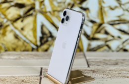 Eladó iPhone 11 Pro 64 GB Silver szép állapotú - 12 HÓ GARANCIA