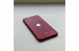 GYÖNYÖRŰ iPhone SE 2020 128GB Red - Kártyafüggetlen, 1 ÉV GARANCIA, 100% Akkumulátor