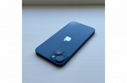 GYÖNYÖRŰ iPhone 13 128GB Blue - 1 ÉV GARANCIA - Kártyafüggetlen, 99% Akkumulátor