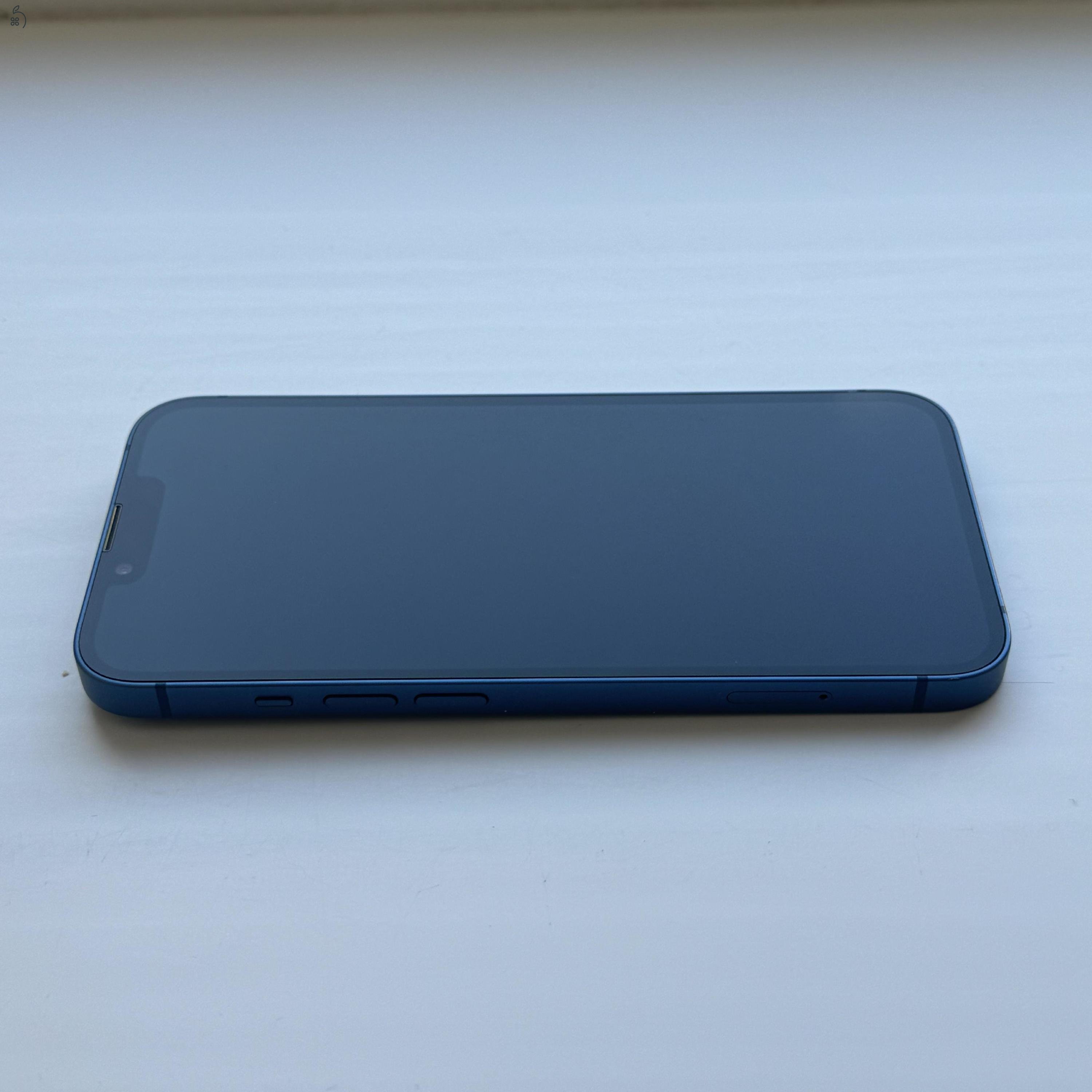 GYÖNYÖRŰ iPhone 13 128GB Blue - 1 ÉV GARANCIA - Kártyafüggetlen, 99% Akkumulátor