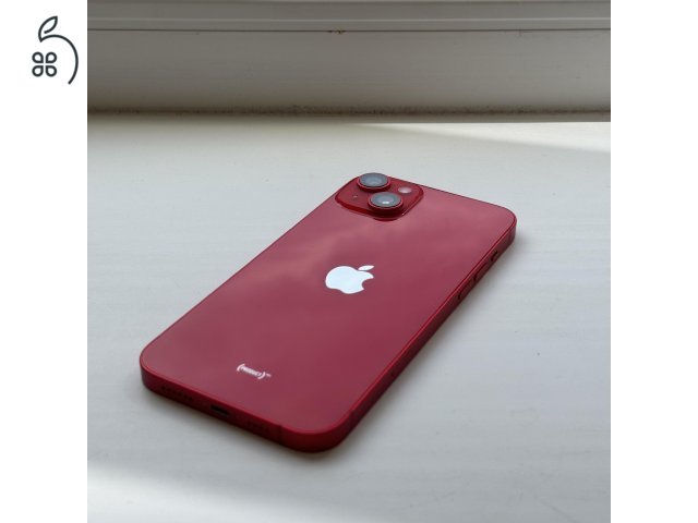 HIBÁTLAN iPhone 14 PLUS 128GB Red - 1 ÉV GARANCIA, Kártyafüggetlen, 96% Akkumulátor