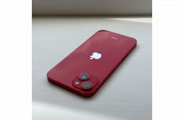 HIBÁTLAN iPhone 14 PLUS 128GB Red - 1 ÉV GARANCIA, Kártyafüggetlen, 96% Akkumulátor