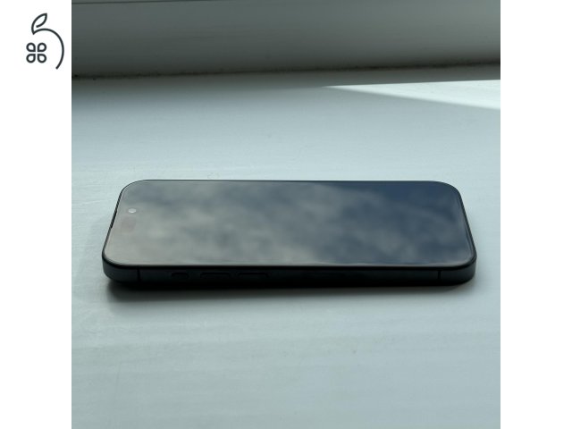 HIBÁTLAN iPhone 15 Pro 128GB Black Titanium - 1 ÉV GARANCIA, Kártyafüggetlen, 100% Akkumulátor