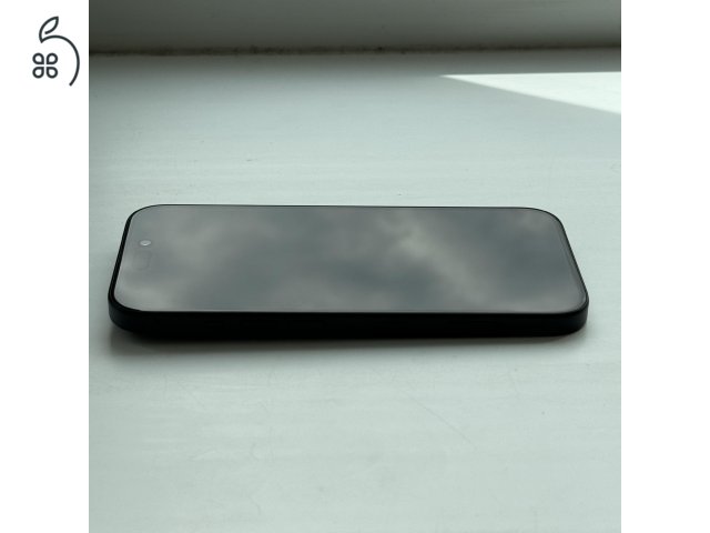 HIBÁTLAN iPhone 15 128GB Black - 1 ÉV GARANCIA, Kártyafüggetlen, 100% Akkumulátor