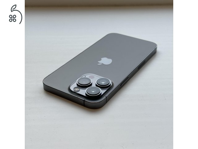 HIBÁTLAN iPhone 13 Pro 256GB Graphite - Kártyfüggetlen, 1 ÉV GARANCIA