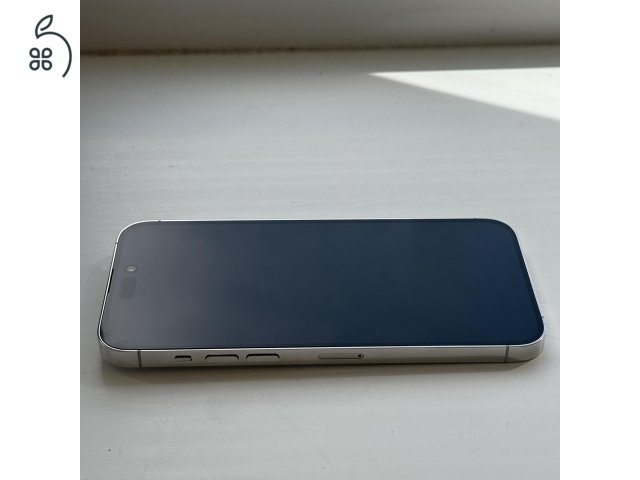 HIBÁTLAN iPhone 14 Pro Max 128GB Silver - Kártyfüggetlen, 1 ÉV GARANCIA, 100% Akkumulátor