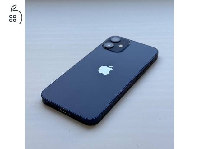 iPhone 12 mini 256GB Blue - 1 ÉV GARANCIA, Kártyafüggetlen, 100% Akkumulátor