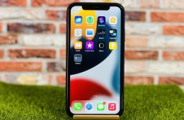 100% AKKU iPhone 11 128 GB Black, szép állapotú - 12 HÓ GARANCIA - 062