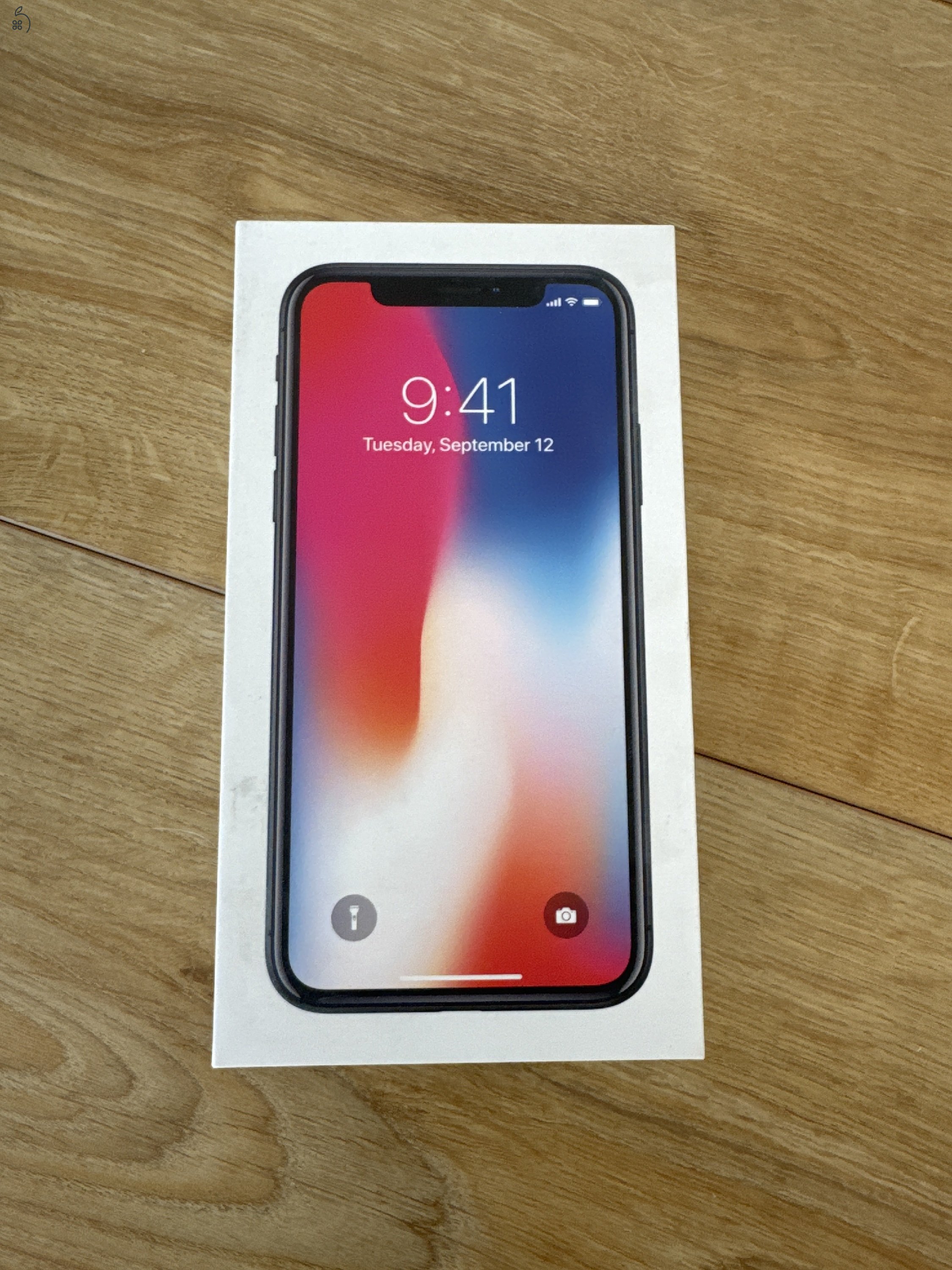 Iphone X 256 Gb fekete