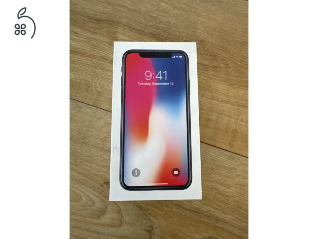 Iphone X 256 Gb fekete