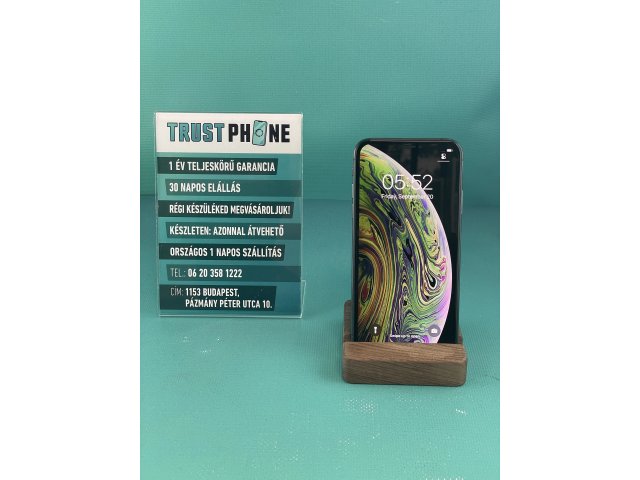 !! 1 ÉV GARANCIA !! iPhone XS Space Gray 256 GB – BM20327 – 100% AKKU