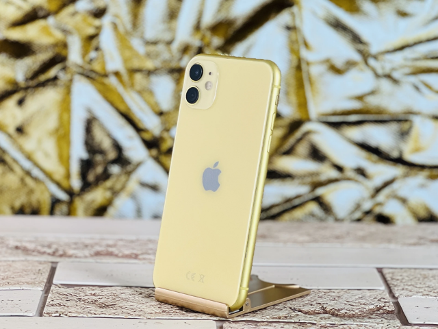 Eladó iPhone 11 128 GB Yellow szép állapotú - 12 HÓ GARANCIA