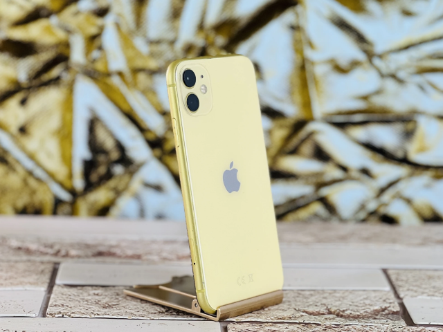 Eladó iPhone 11 128 GB Yellow szép állapotú - 12 HÓ GARANCIA