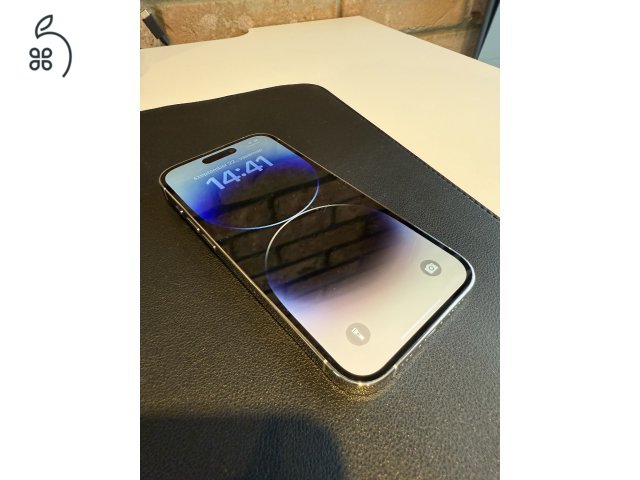 iPhone 14 Pro 128GB, ezüst, még garanciális