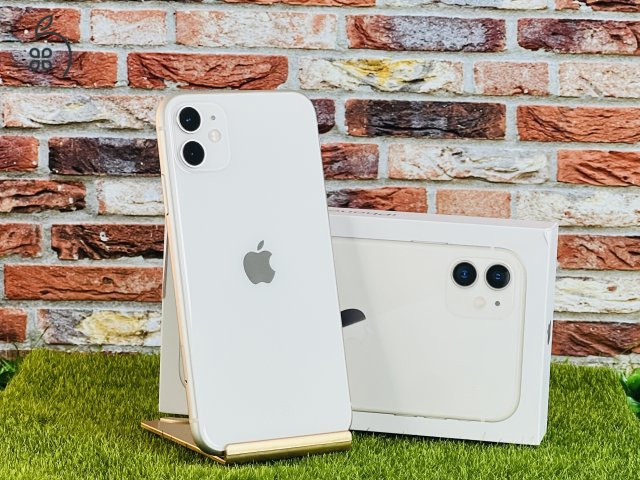 Eladó iPhone 11 128 GB White 100% aksi szép állapotú - 12 HÓ GARANCIA - 151