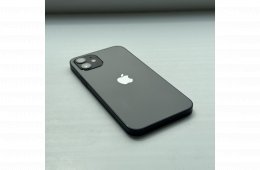 iPhone 12 64GB Black - 1 ÉV GARANCIA - Kártyafüggetlen, 85% Akkumulátor