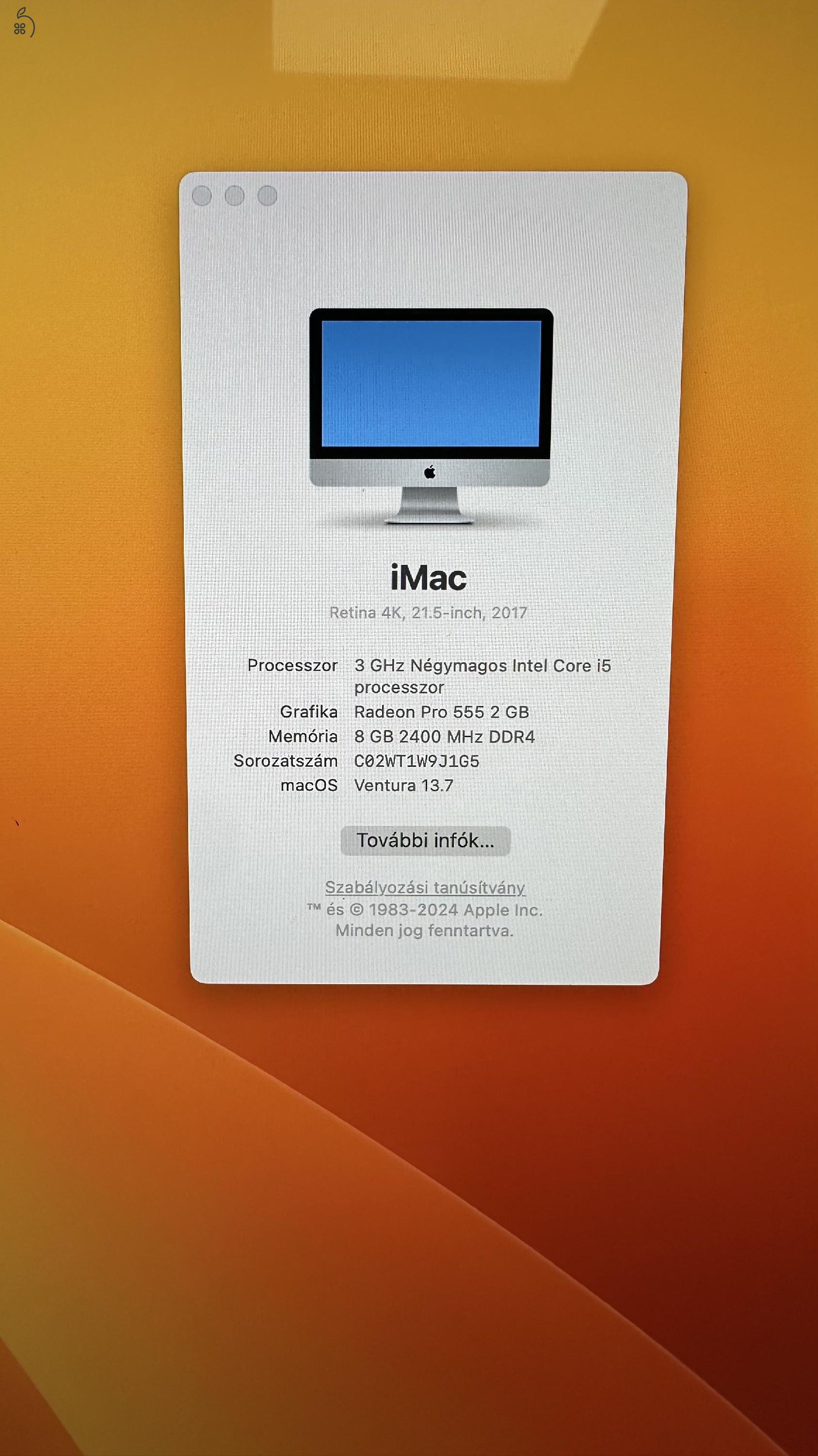  iMac 21.5