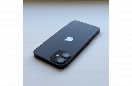 iPhone 12 mini 64GB Black - 1 ÉV GARANCIA, Kártyafüggetlen