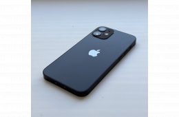 iPhone 12 mini 64GB Black - 1 ÉV GARANCIA, Kártyafüggetlen