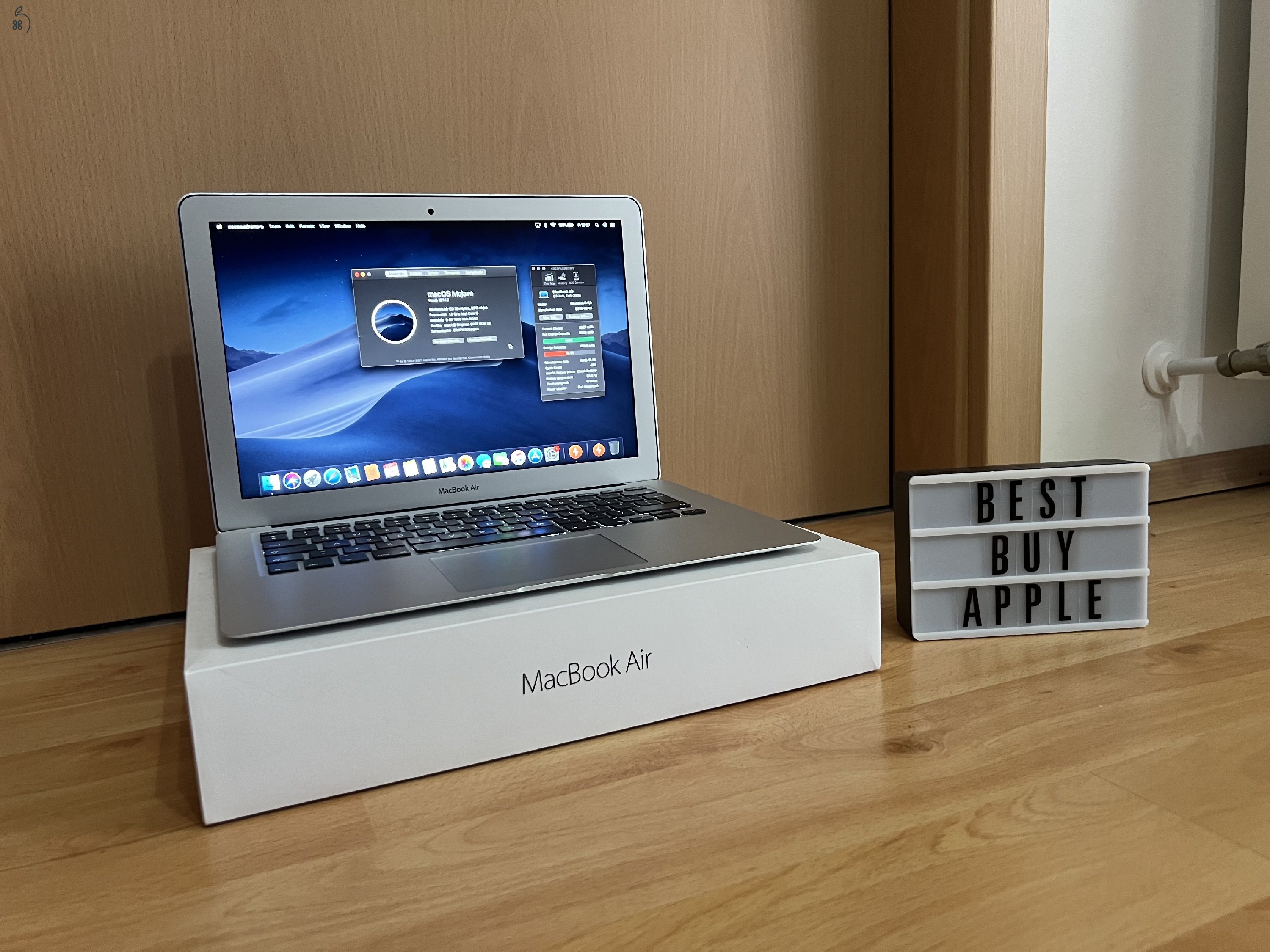 2015 MacBook Air 13” / i5 1.6 GHz / 8GB / 128GB SSD / Korrekt Áron Eladó ! ! !