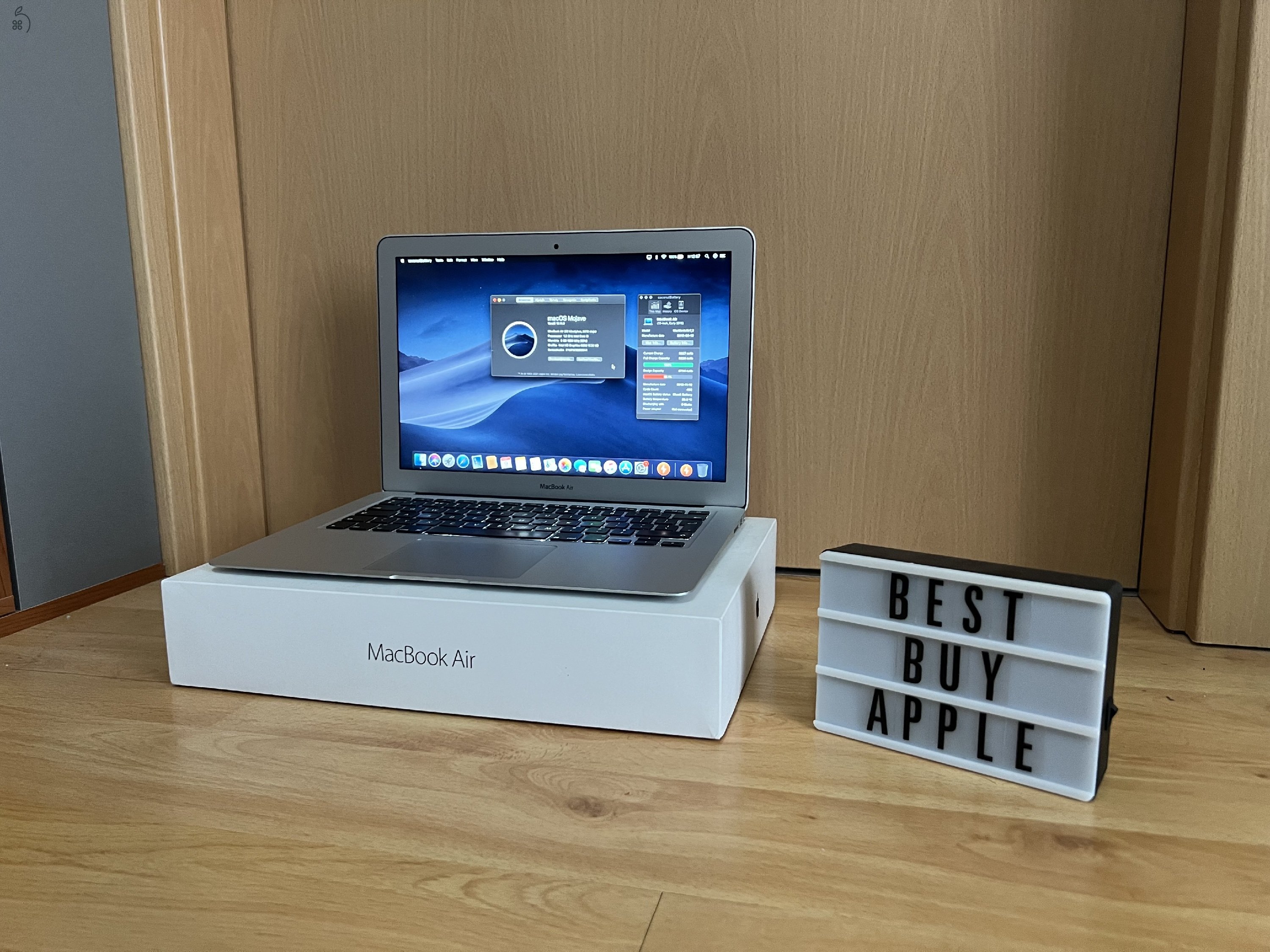 2015 MacBook Air 13” / i5 1.6 GHz / 8GB / 128GB SSD / Korrekt Áron Eladó ! ! !