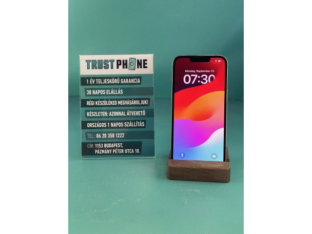 !! 1 ÉV GARANCIA !! iPhone 13 Pro Gold 256 GB – BM20373 – 100% AKKU