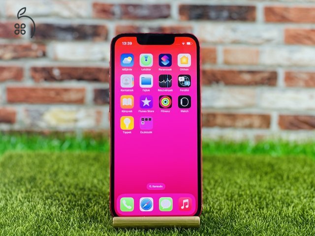 Eladó iPhone 13 Mini 128 GB PRODUCT RED 100% aksi szép állapotú - 12 HÓ GARANCIA - 143