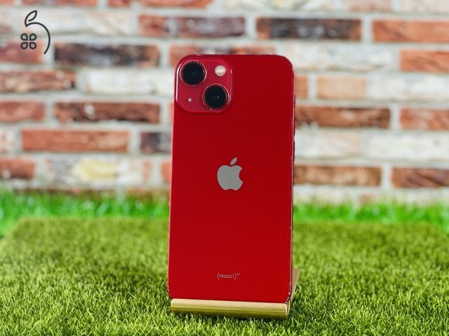 Eladó iPhone 13 Mini 128 GB PRODUCT RED 100% aksi szép állapotú - 12 HÓ GARANCIA - 143