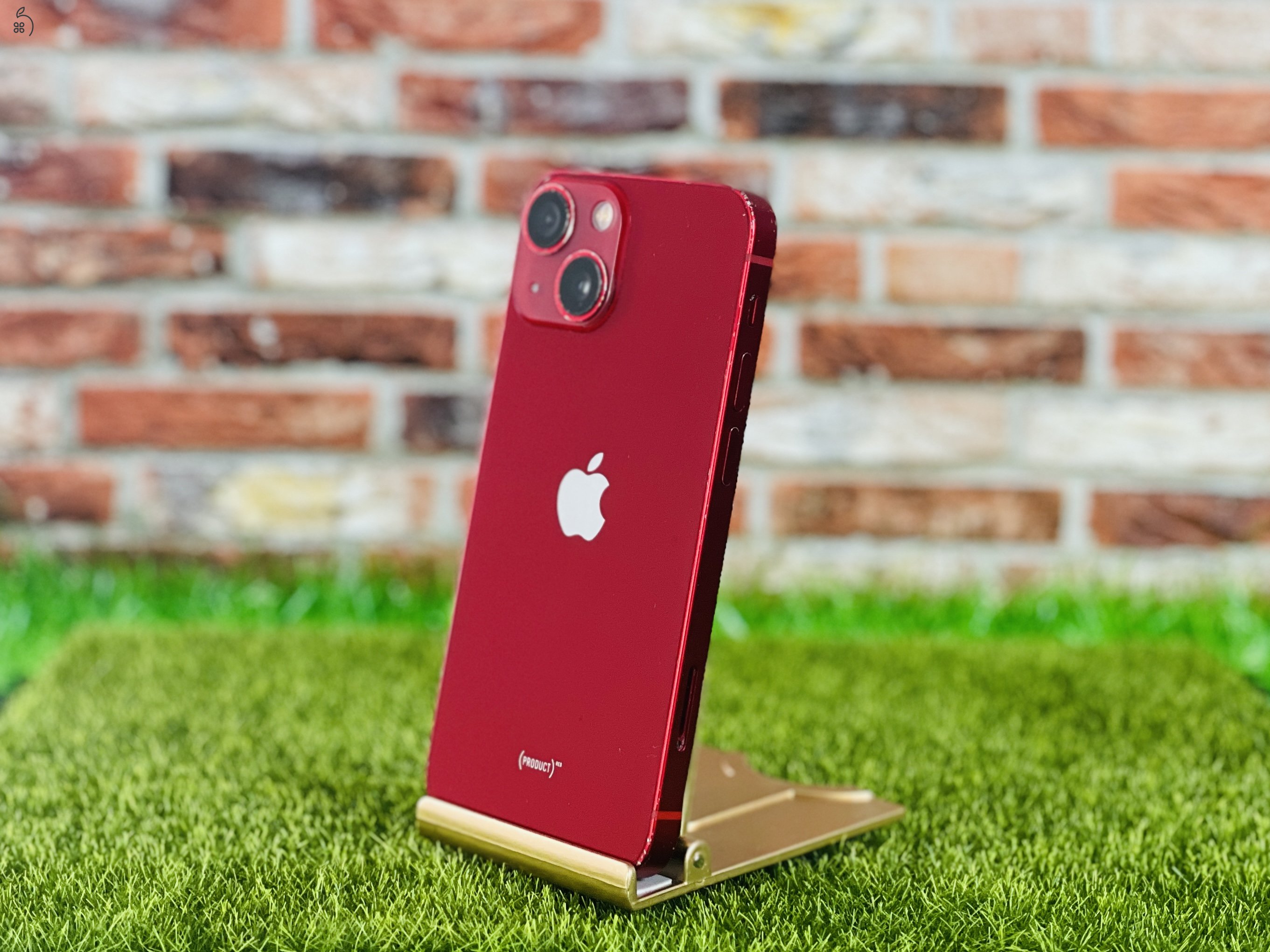 Eladó iPhone 13 Mini 128 GB PRODUCT RED 100% aksi szép állapotú - 12 HÓ GARANCIA - 143