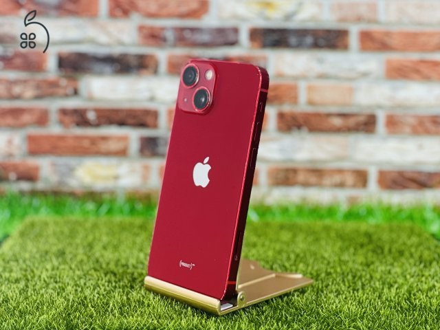 Eladó iPhone 13 Mini 128 GB PRODUCT RED 100% aksi szép állapotú - 12 HÓ GARANCIA - 143