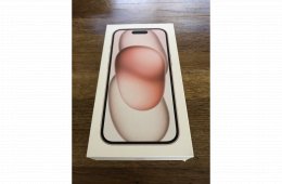 iPhone 15 128GB - (Pink) - Csak 1db!