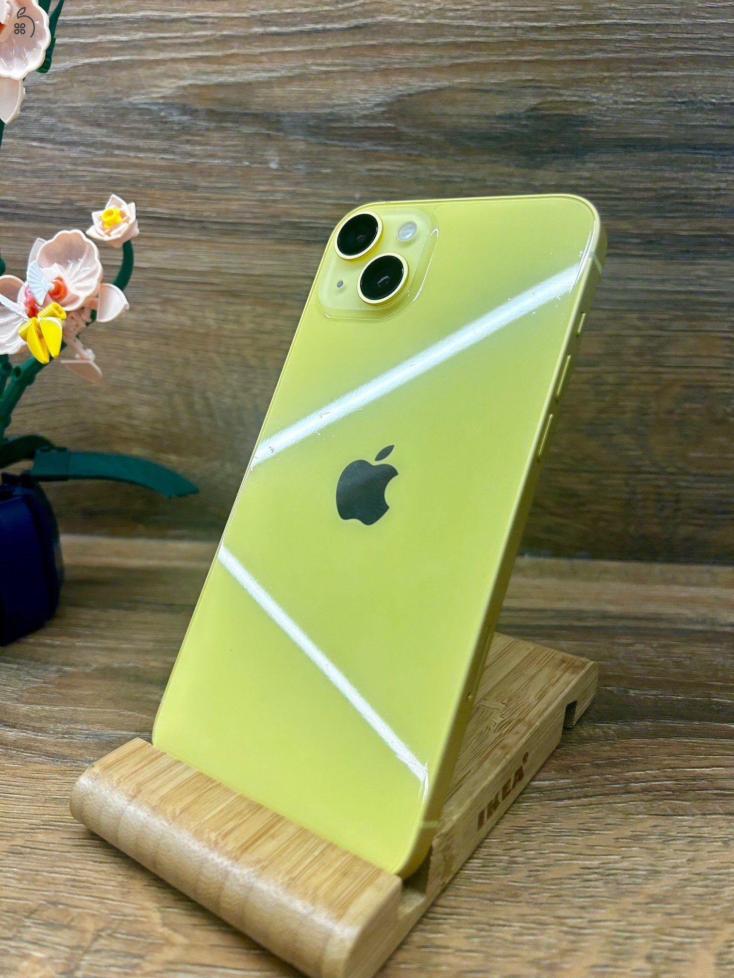 iPhone 14 Plus 128gb YELLOW 21 hó garancia + sok kiegészítő