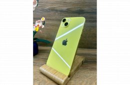 iPhone 14 Plus 128gb YELLOW 21 hó garancia + sok kiegészítő