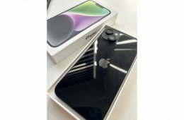 iPhone 14 Plus 128 GB éjfekete 2026.08.15-ig garanciális