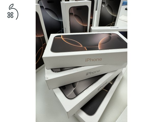 Apple iPhone 16 Pro 256GB 512GB eladó AZONNAL 27% ÁFÁS számlás!