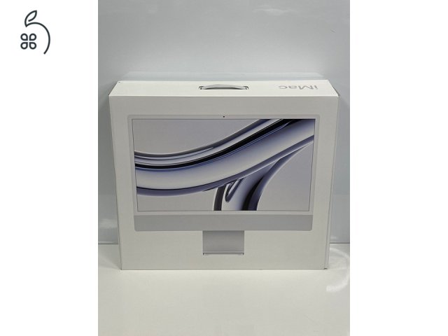 iMac 24” M3 8c/8c 8GB /256GB - (Silver) - Csak 1db! 