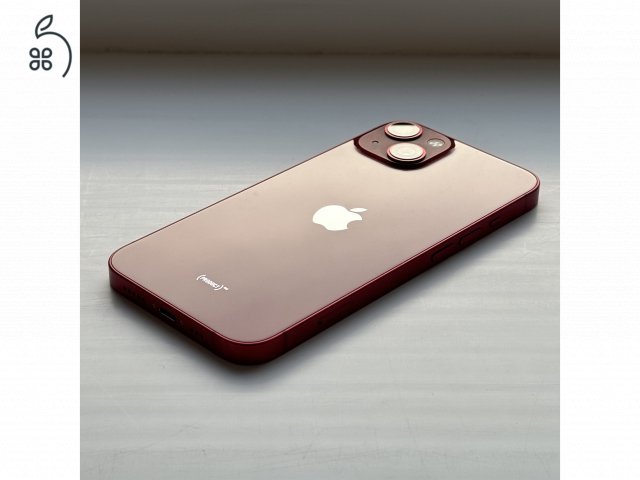 iPhone 13 128GB Red - 1 ÉV GARANCIA - Kártyafüggetlen, 99% Akkumulátor