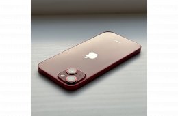 iPhone 13 128GB Red - 1 ÉV GARANCIA - Kártyafüggetlen, 99% Akkumulátor