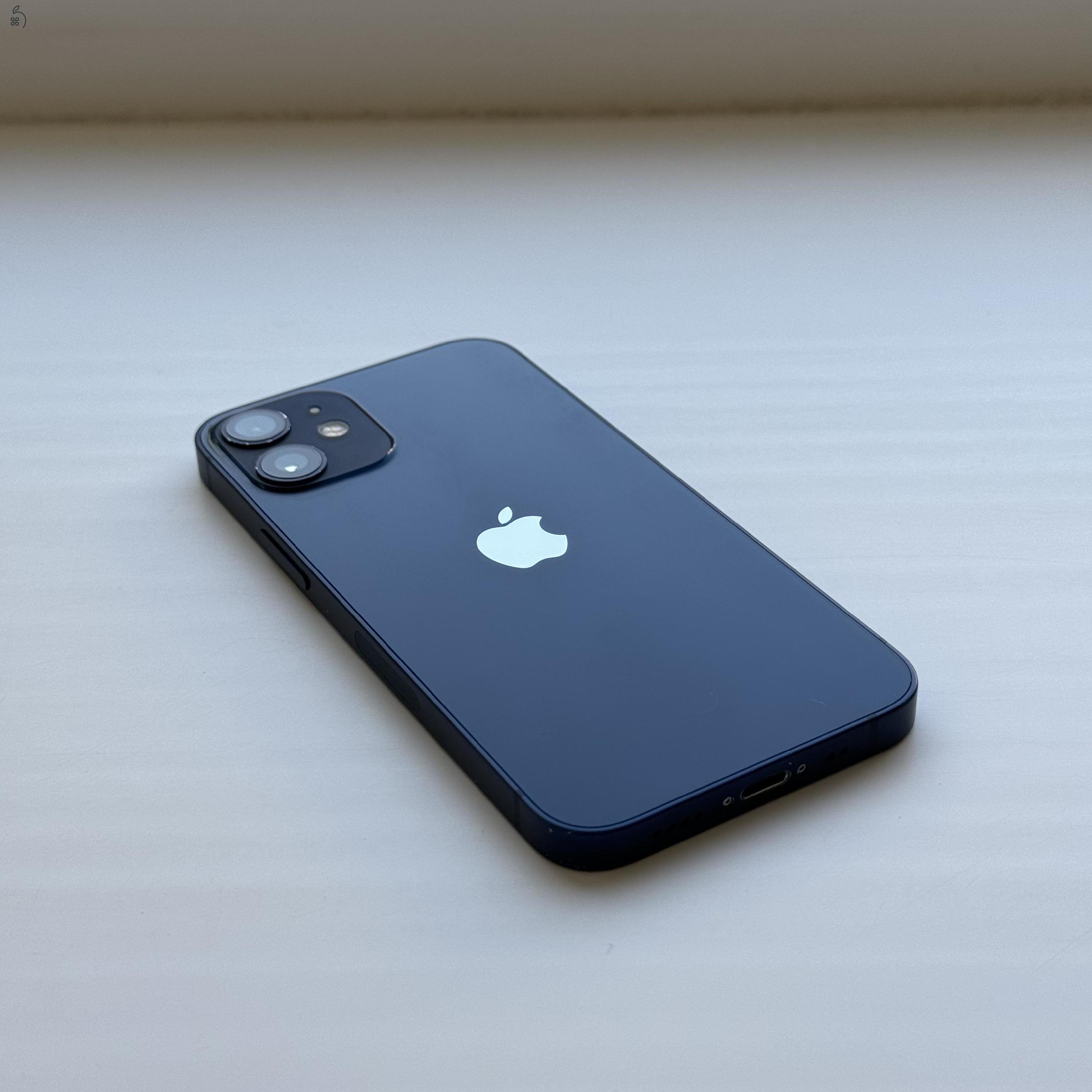 iPhone 12 mini 64GB Blue - 1 ÉV Garancia , Kártyafüggetlen