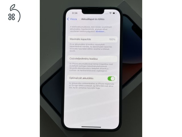iPhone 14 128GB Új! Apple garancia: 2025.09.09.-ig!